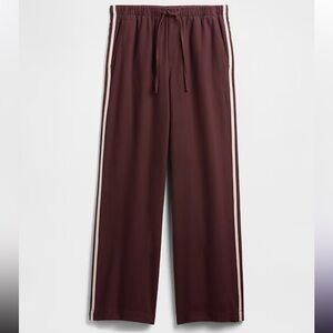 Brown Linen Track Pants NWT